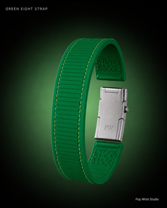 Cradle Adapter V1 — Green Eight — strap detail
