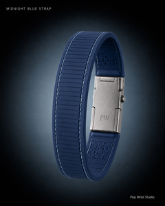 Cradle Adapter V1 — Midnight Blue — strap detail