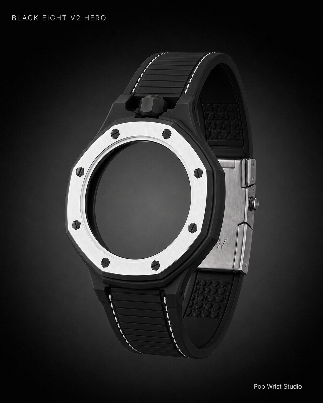 Cradle Adapter V1 — Monochrome — front hero